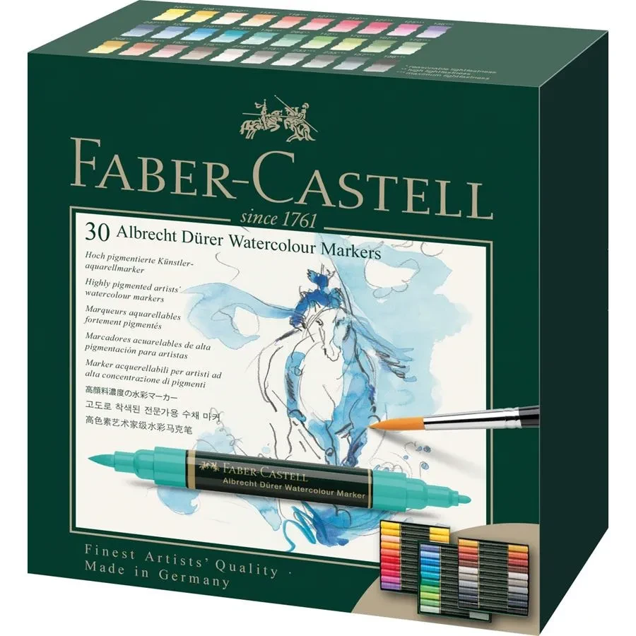 Faber-Castell Albrecht Durer Artists Watercolour Markers - Best Drawing Markers for Artist Professionals