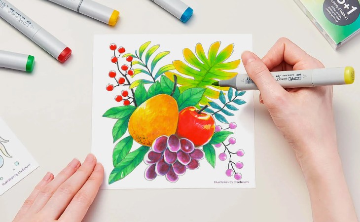 Best Art Markers For Coloring And Drawing