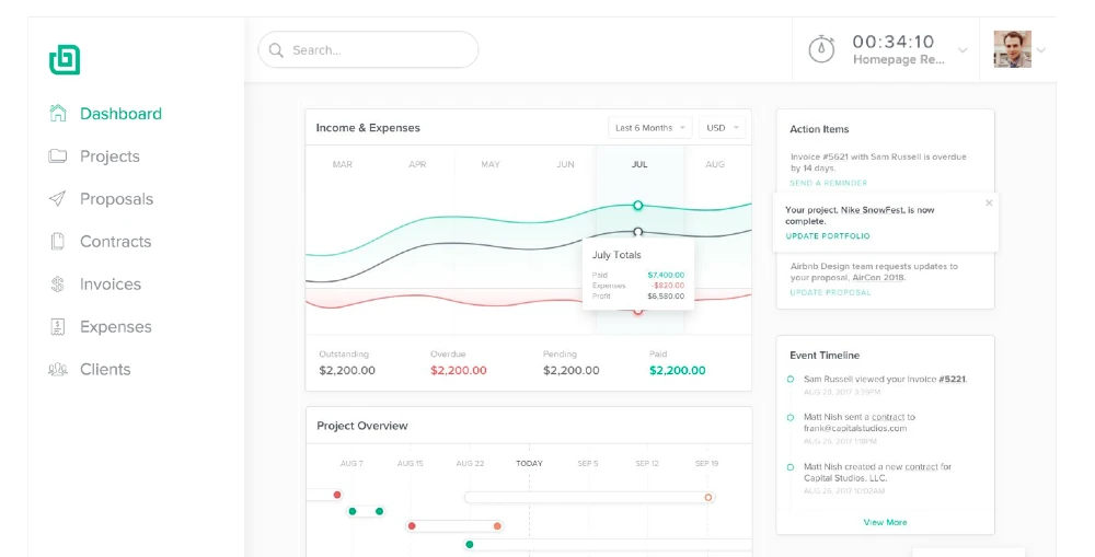 Bonsai on 30 Best Freelance Tools to Start Freelancing in 2023 by Huntlancer