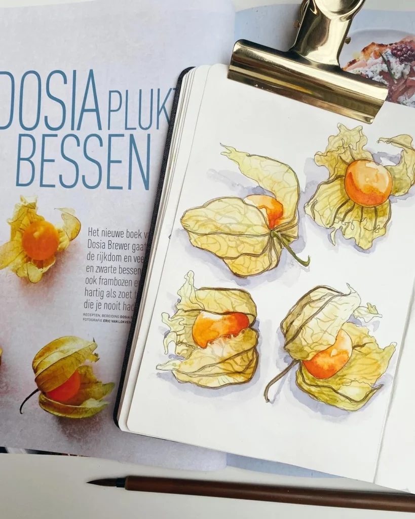 Anastasiia Sukhanovska | Botanical Artists Open for Commissions