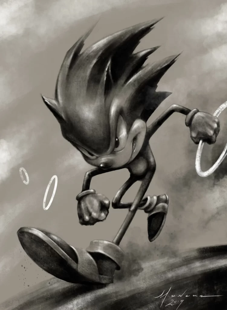 Sonic Fan Art by Brian Moncus