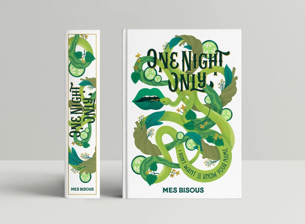 One Night Only book cover designed by Cyla Costa| Best Freelance Book Cover Designers for Hire