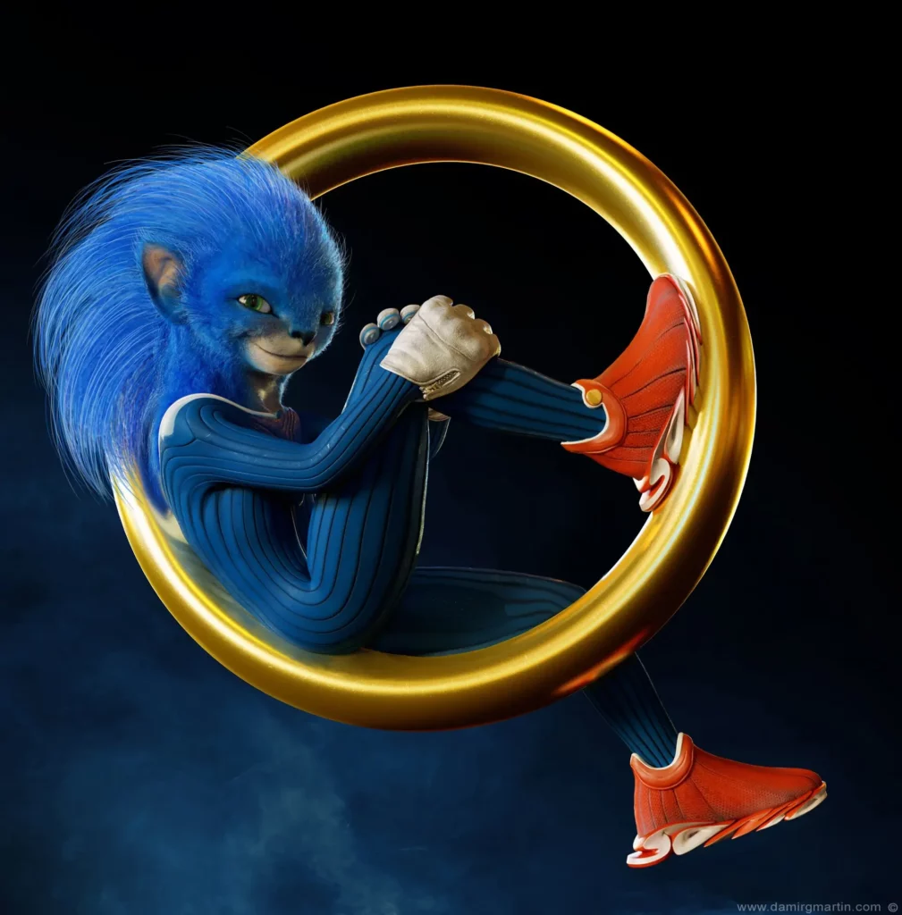 Sonic Fanart Art Prints for Sale