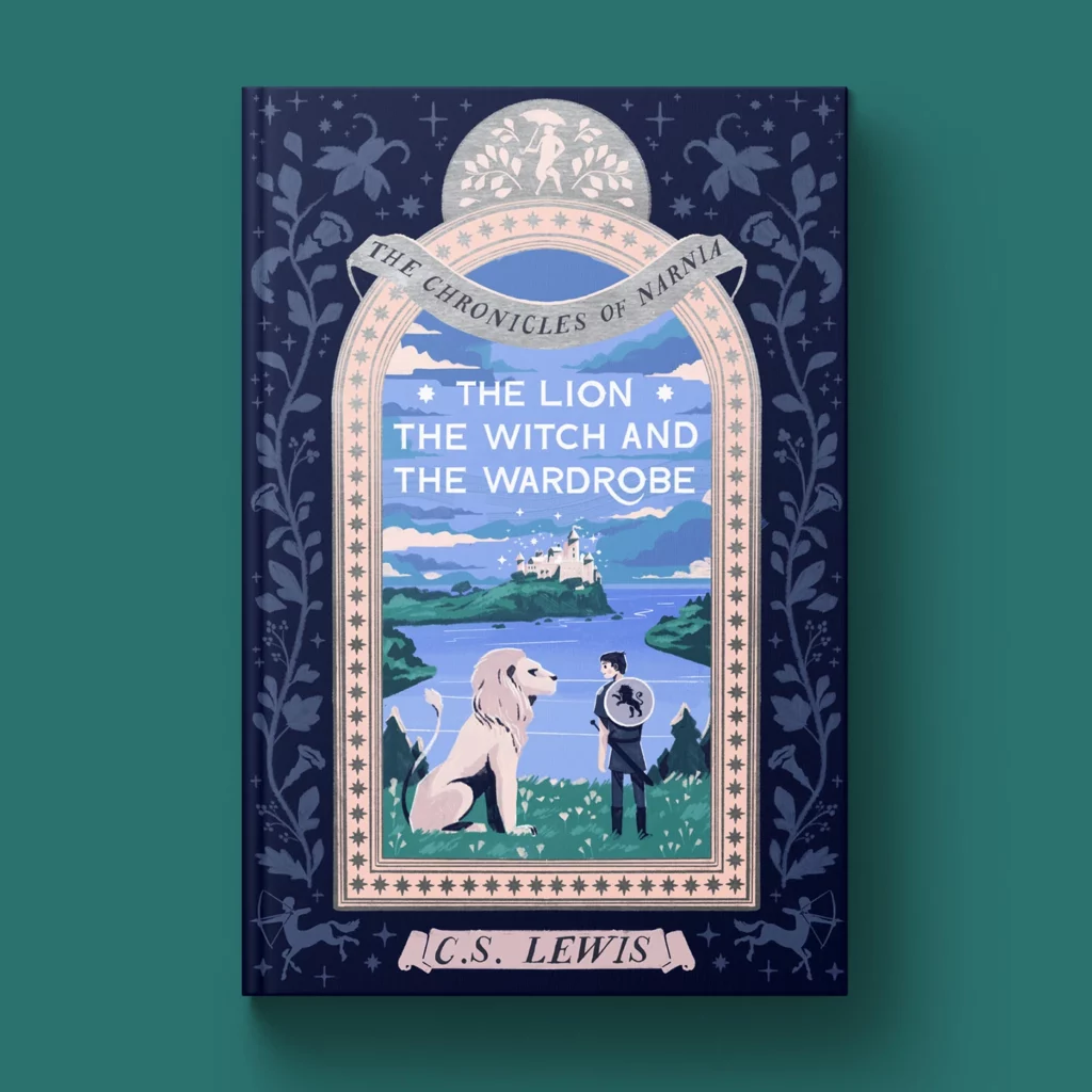 The Lion The Witch and the Wardrobe book cover designed by Harry Goldhawk | Best Freelance Book Cover Designers for Hire