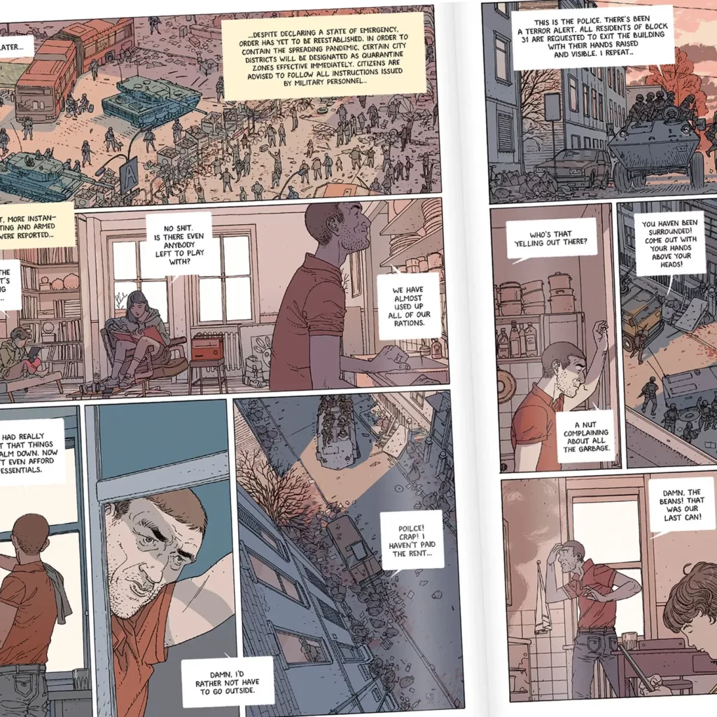 "The Fall" Graphic Novel Series by Jared Muralt | Best Comic Artists You Can Hire Today 