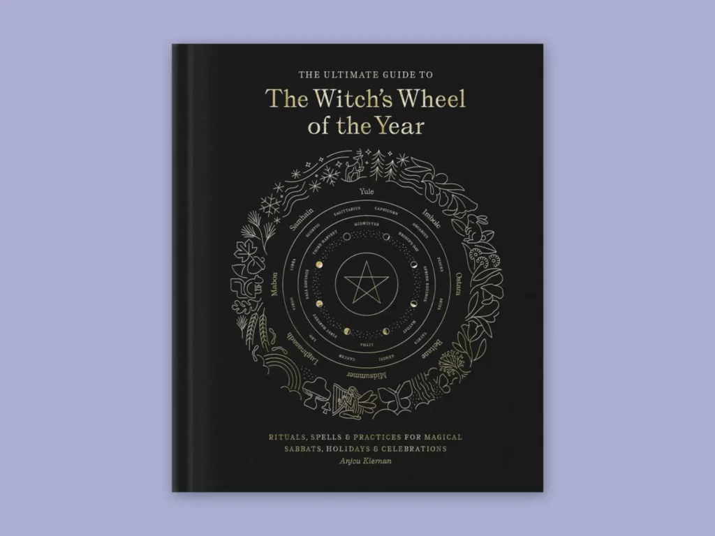 The Witch's Wheel of the Year book cover designed by Leslie Olson | Best Freelance Book Cover Designers for Hire