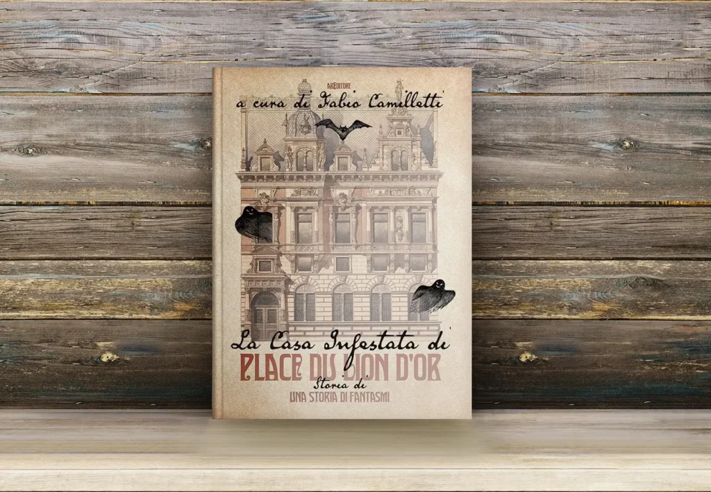 La casa infestata de place dis Bion D'or book cover designed by Lorenzo Inca | Best Freelance Book Cover Designers for Hire
