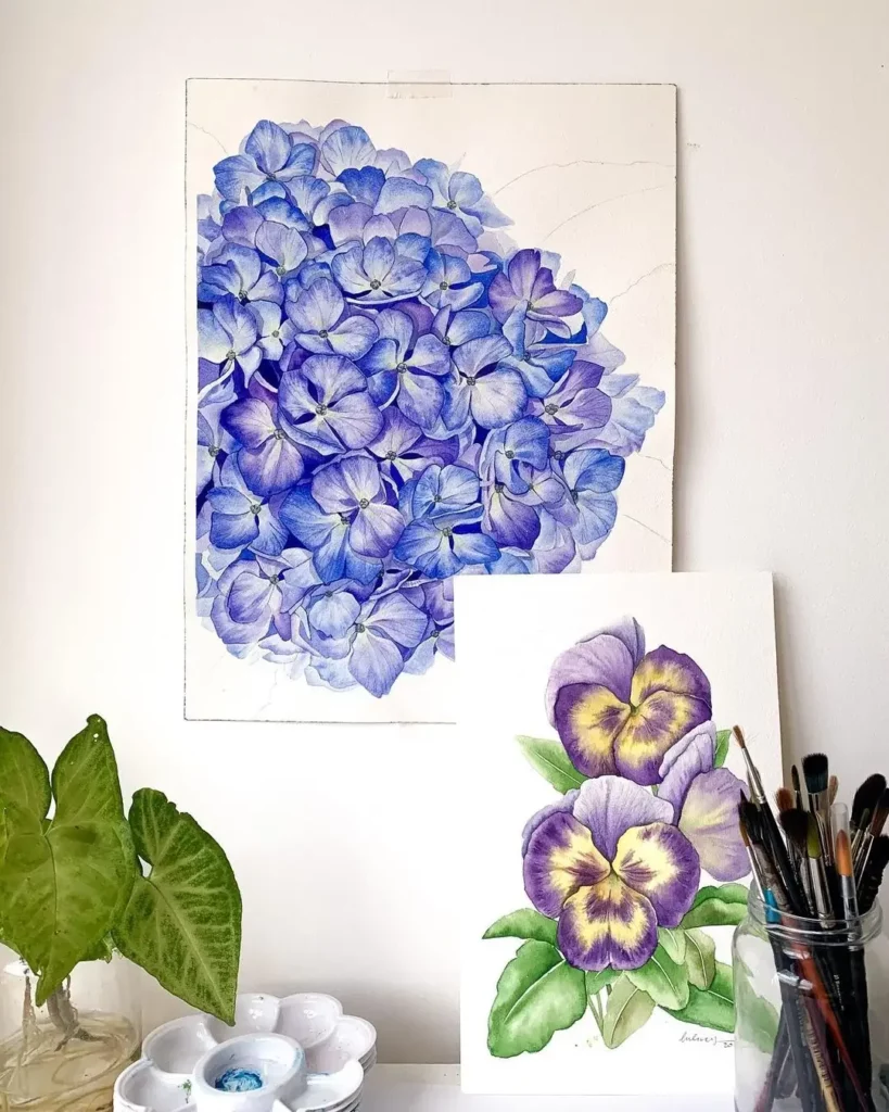 Luli Reis | Botanical Artists Open for Commissions