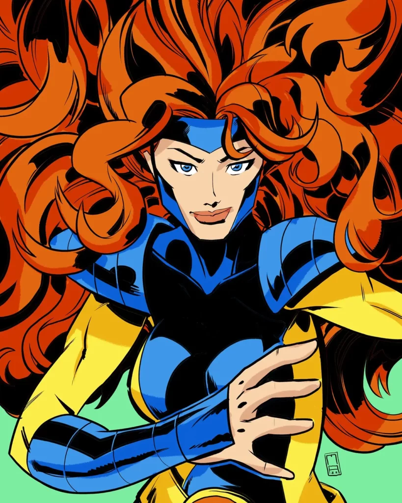 Jean Grey by Mike Anderson | Best Comic Artists You Can Hire Today 