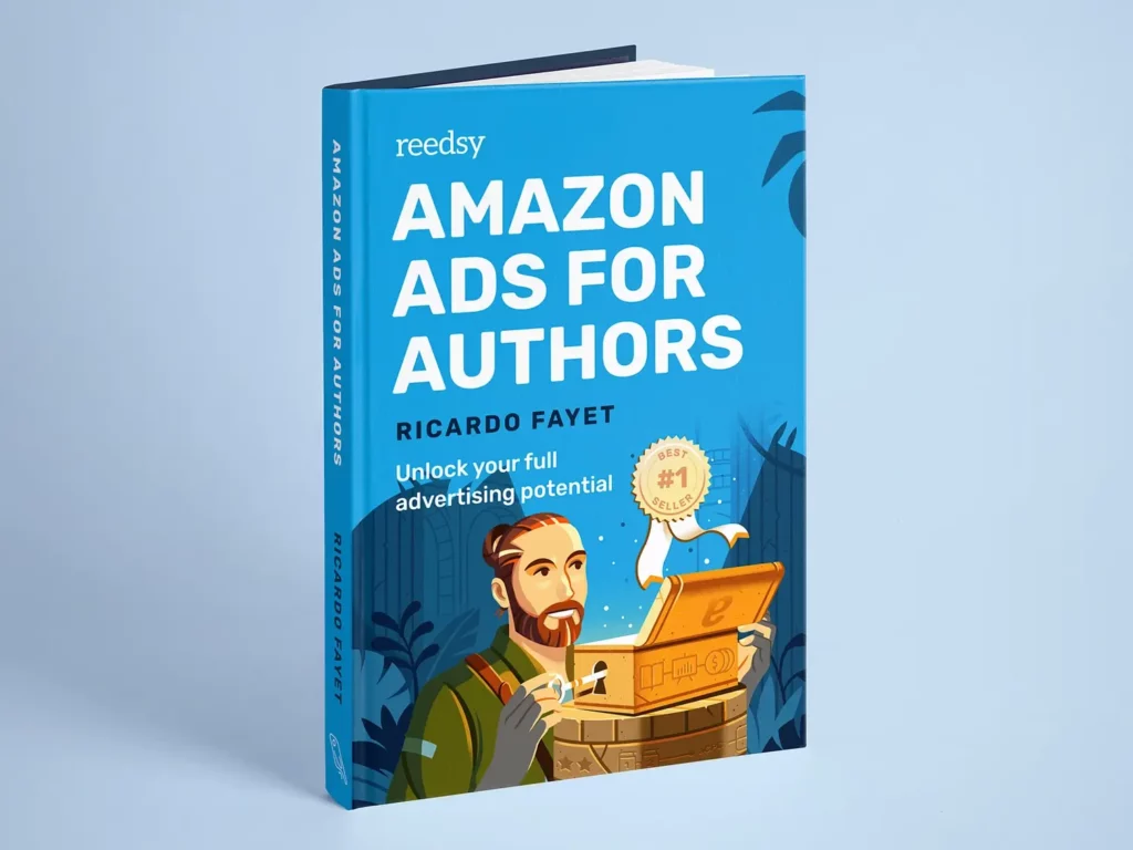 Amazon ads for Authors book cover designed by Raúl Gil | Best Freelance Book Cover Designers for Hire