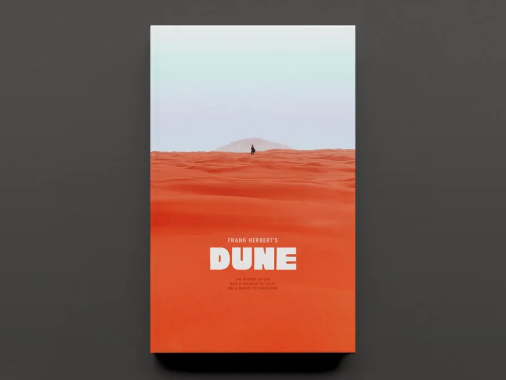 Dune book cover designed by The Fox Is Black | Best Freelance Book Cover Designers for Hire