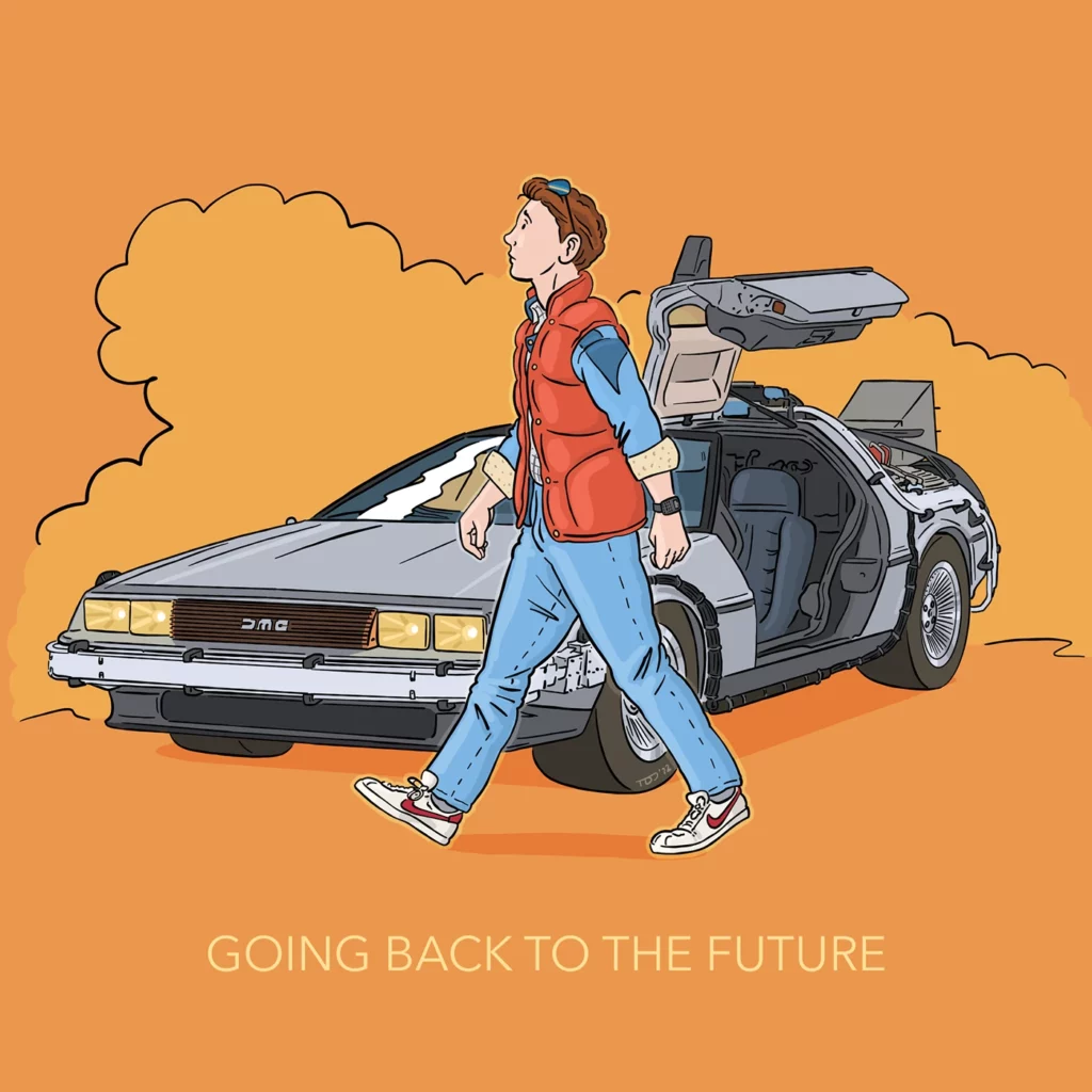 Going Back to the Future by Thomas D. Jensen | Best Comic Artists You Can Hire Today 