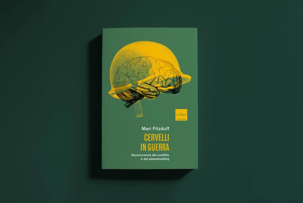 Cervelli in guerra book cover designed by puntuale | Best Freelance Book Cover Designers for Hire