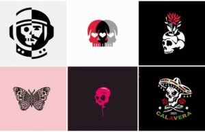 40 Creative Skull Logo Design Ideas by Freelance Artists Around the World