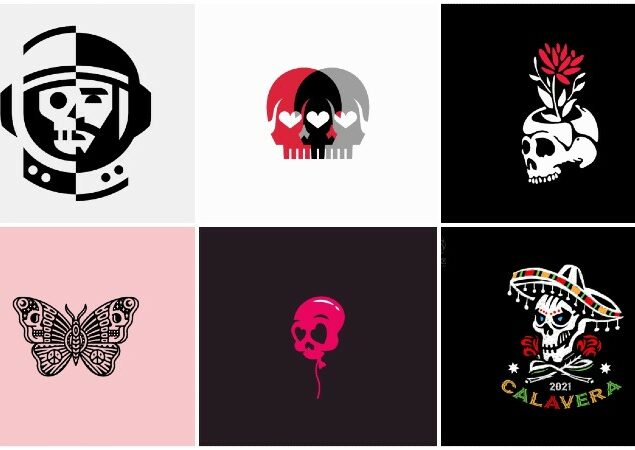 40 Creative Skull Logo Design Ideas by Freelance Artists Around the World