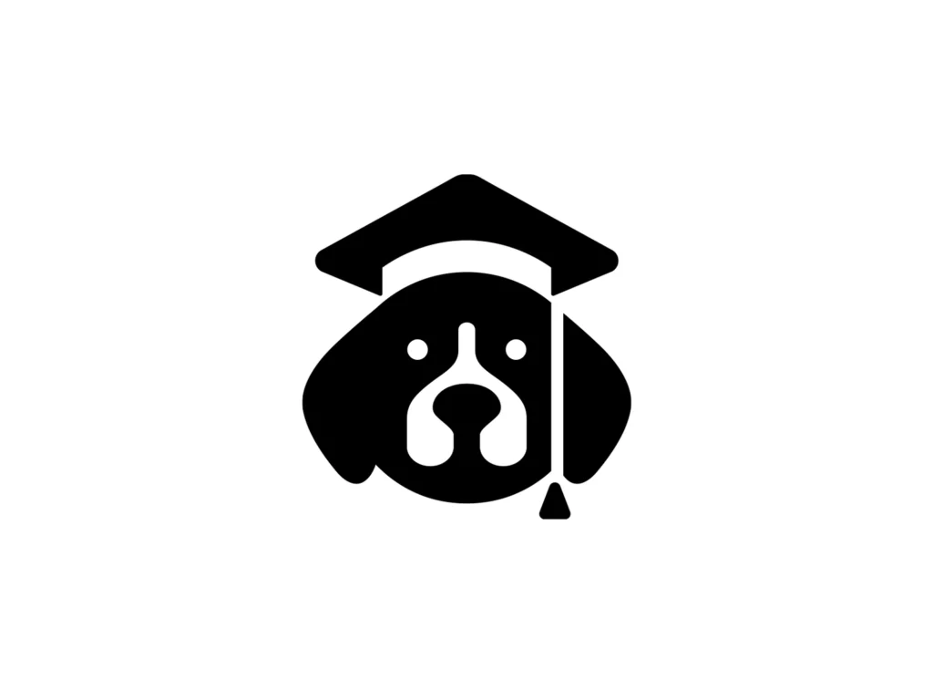 Graduation negative space logo designed by Alfrey Davilla  | Best Negative Space Logo Designers for Hire Today