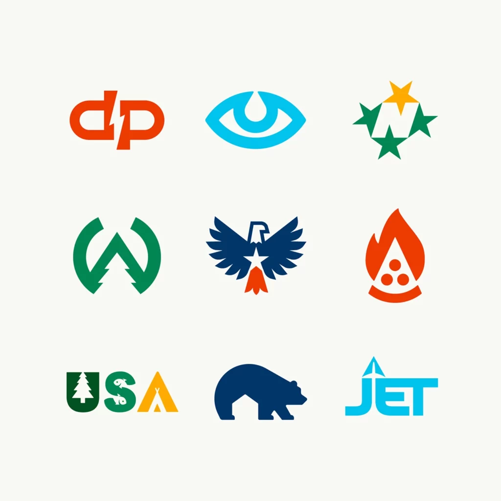 negative space logos designed by Allan Peters | Best Negative Space Logo Designers for Hire Today