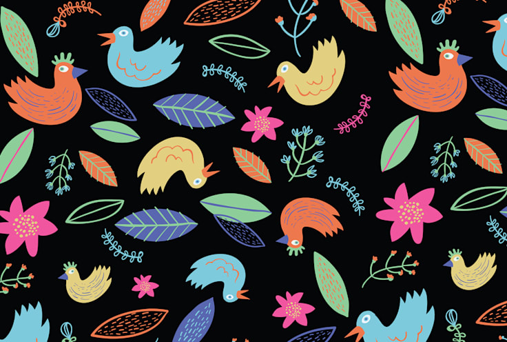 Bananodromo | Best Surface Pattern Designers From Around the World 