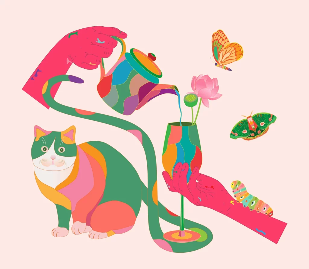 Cat Illustration by Duong Nguyn
