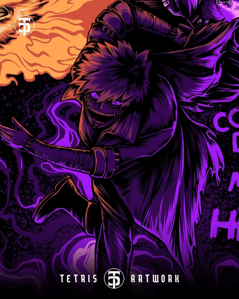 DABI X ENDEAVOR - My Hero Academia Fan Art by Gheraldo Alfaro