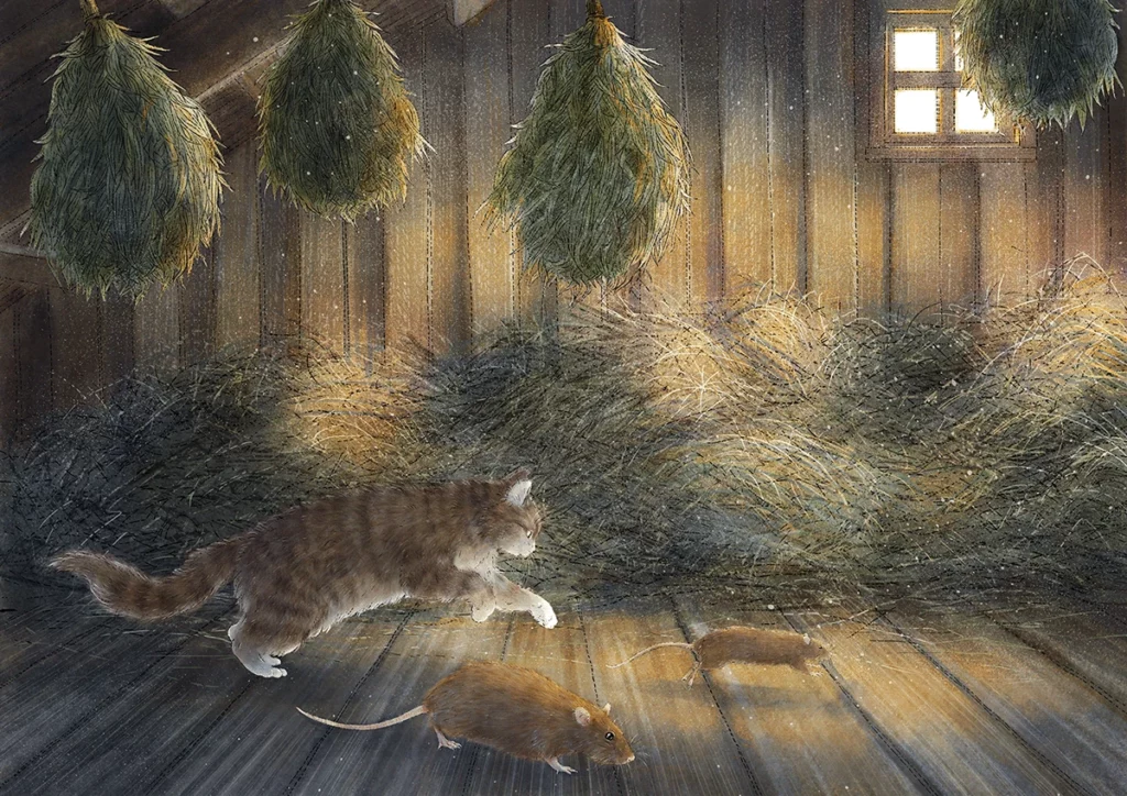 Cat Illustration by Liza Tretyakova | Basya the Cat