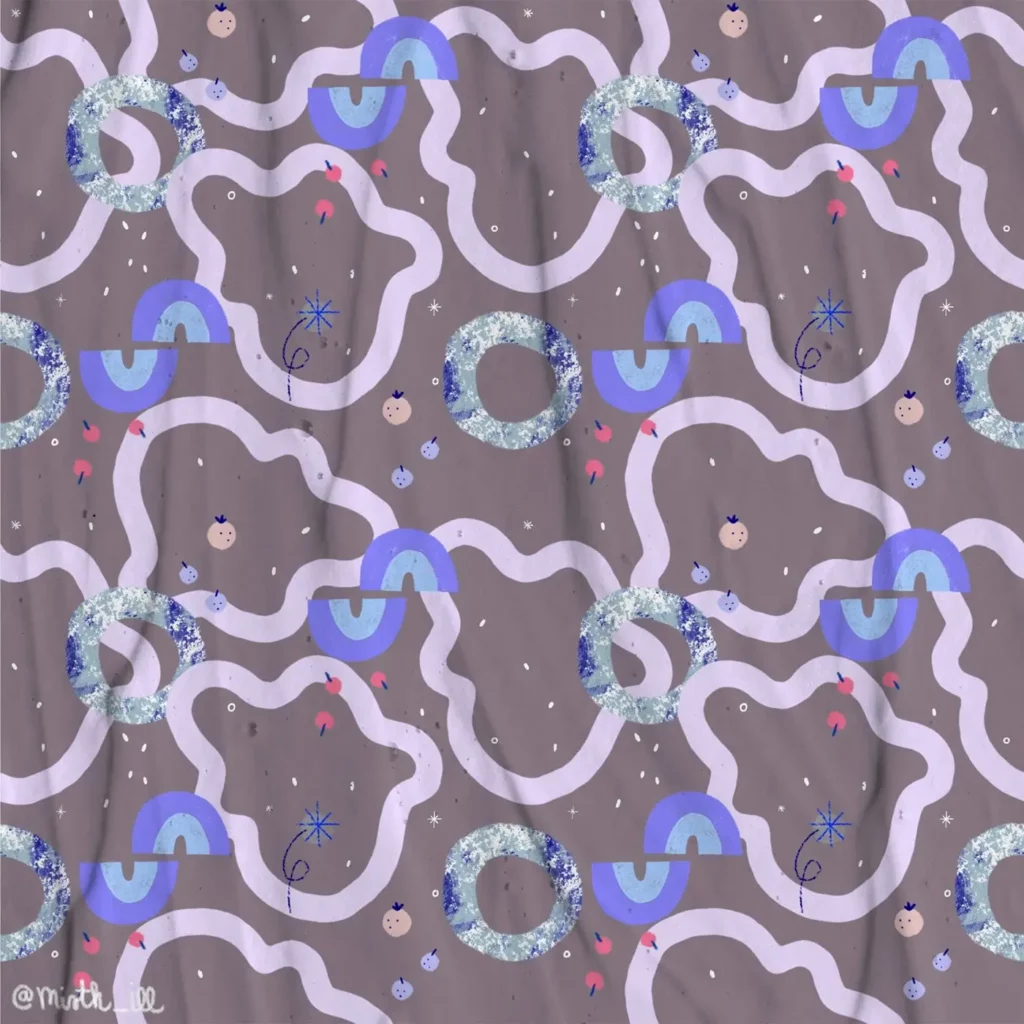 Mirtill Südi | Best Surface Pattern Designers From Around the World