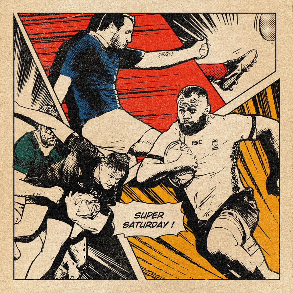Japan Rugby World Cup by Paiheme Studio | Inspiring Retro and Vintage Illustrators for Hire Today