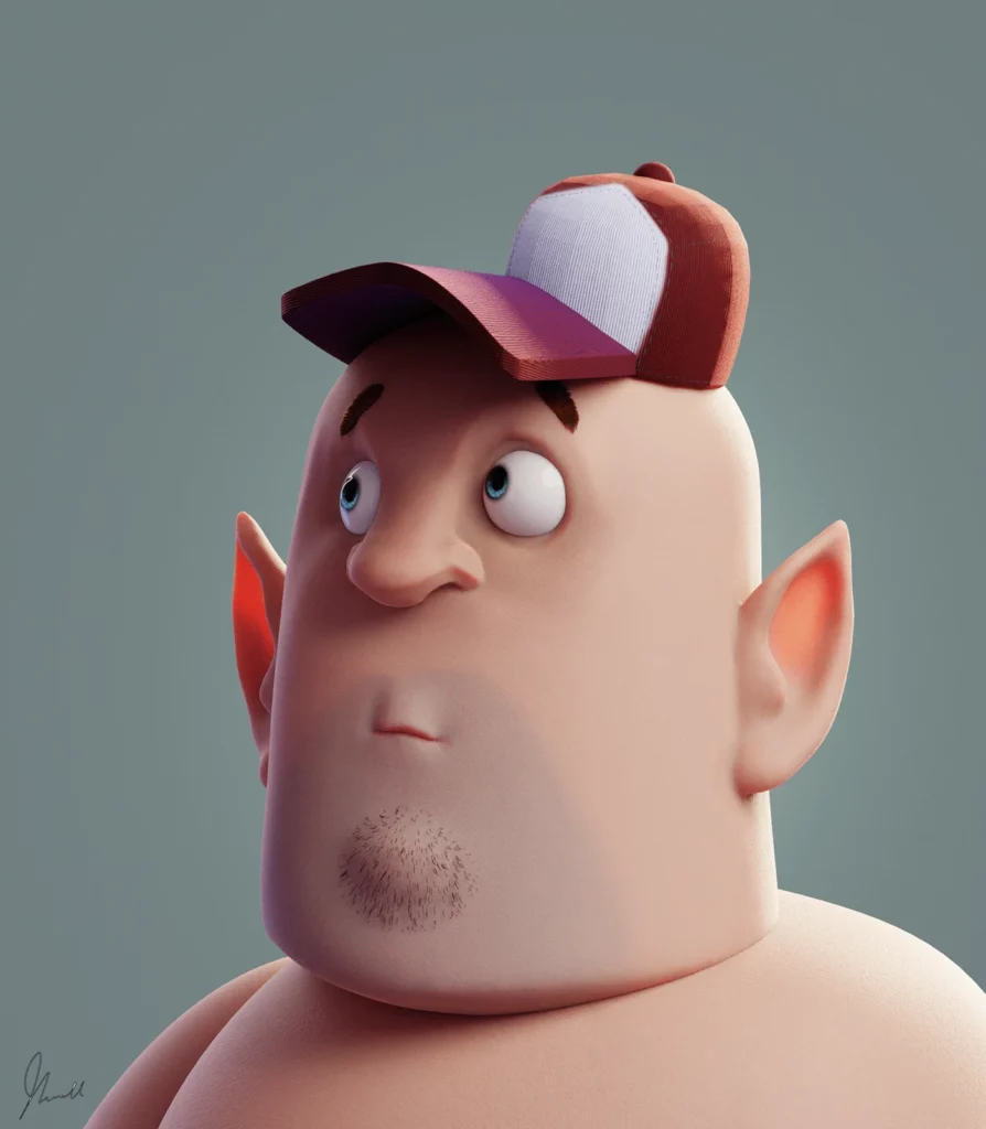 Elfish Hillbilly by Rell 3D | Top Freelance 3D Artists for Hire