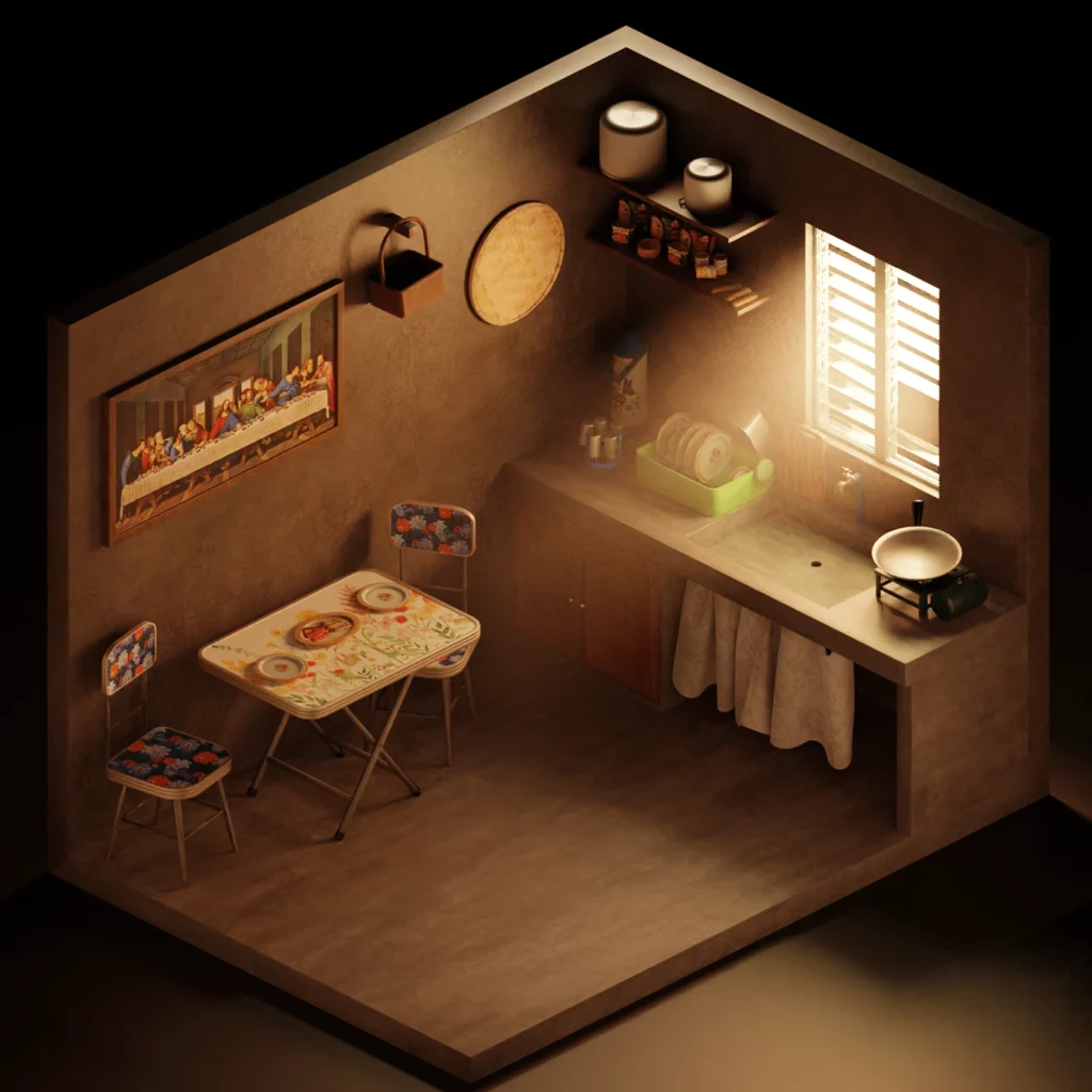 Isometric Rooms by Rell 3D | Best Isometric Artists Across the Globe