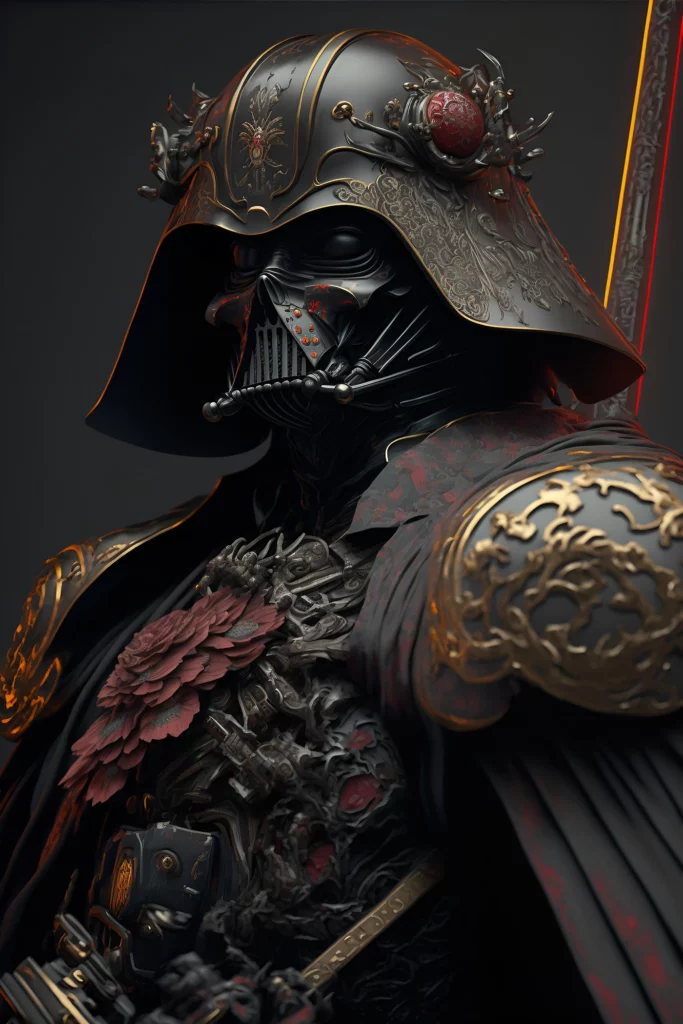 Samurai Star Wars by Roka visuals | Top Freelance 3D Artists for Hire