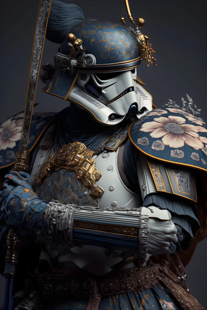 Samurai Star Wars by Roka visuals | Top Freelance 3D Artists for Hire