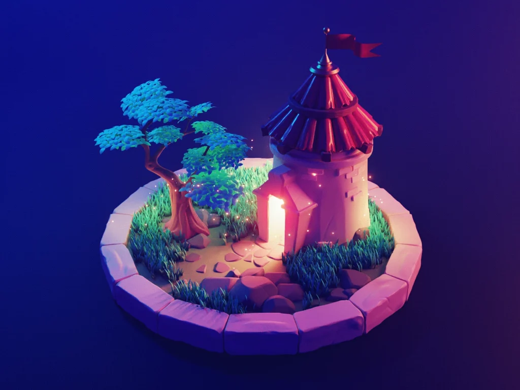 Isometric Environments by Roman Klco | Best Isometric Artists Across the Globe