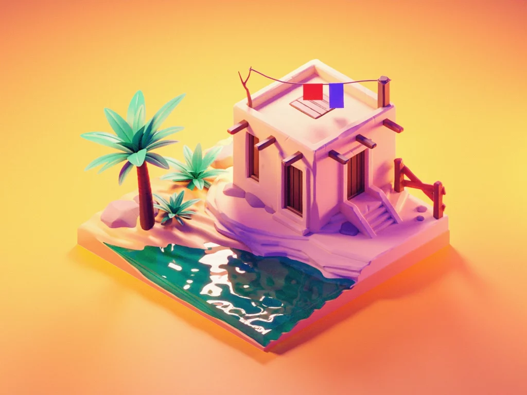 Isometric Environments by Roman Klco | Best Isometric Artists Across the Globe