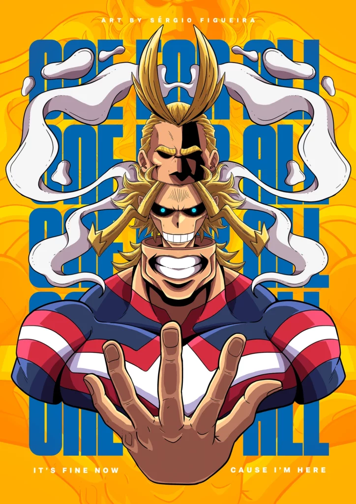 My Hero Academia Fan Art by Sérgio Figueira