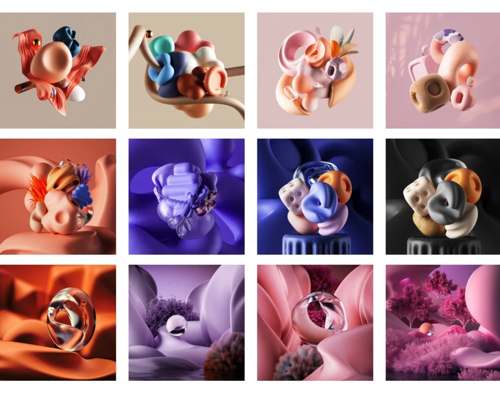 Forms Explorations by Serkan Altınörs | Top Freelance 3D Artists for Hire