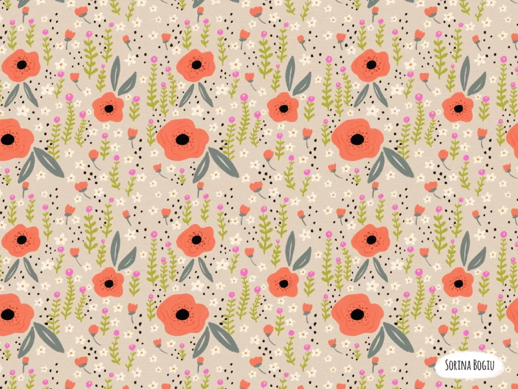 Sorina Bogiu | Best Surface Pattern Designers From Around the World