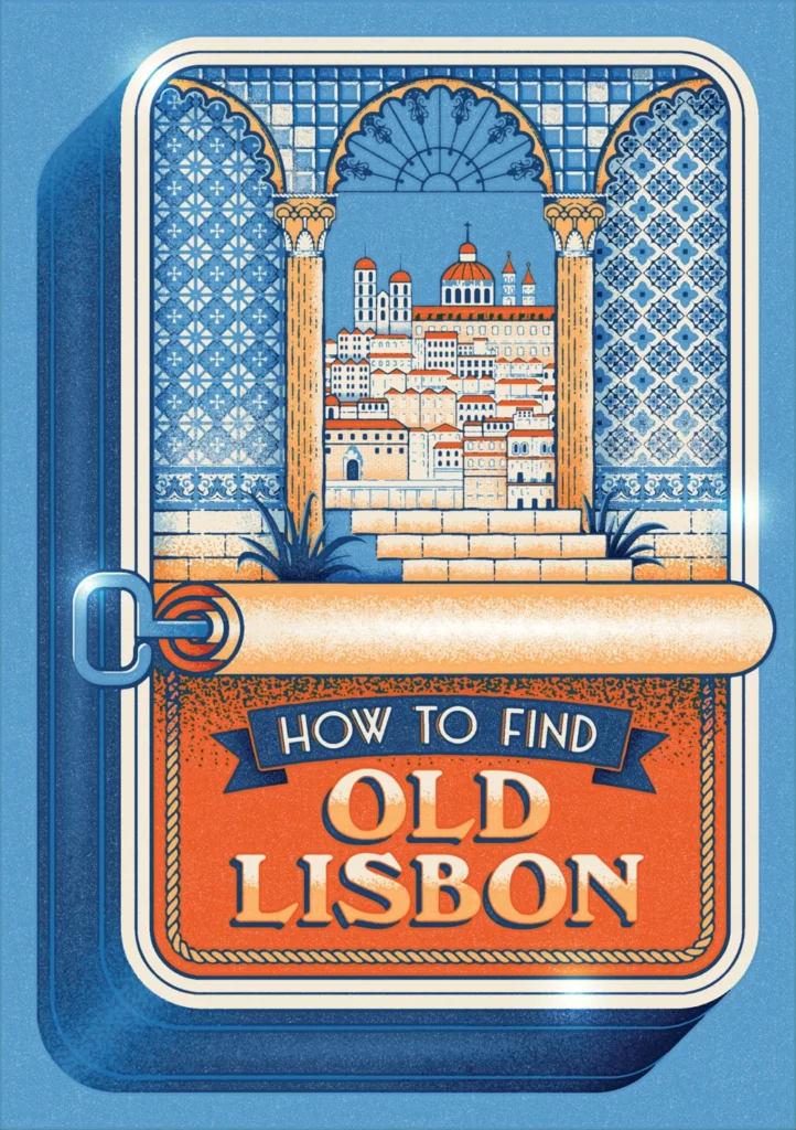 How To Find Old Lisbon - Herb Lester by Tierra Connor | Inspiring Retro and Vintage Illustrators for Hire Today