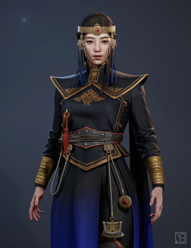 The Tails of Cashmere Valley - Princess Asaya by Yumi Batgerel | Top Freelance 3D Artists for Hire