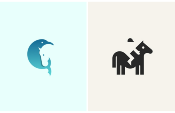 negative space logo designers