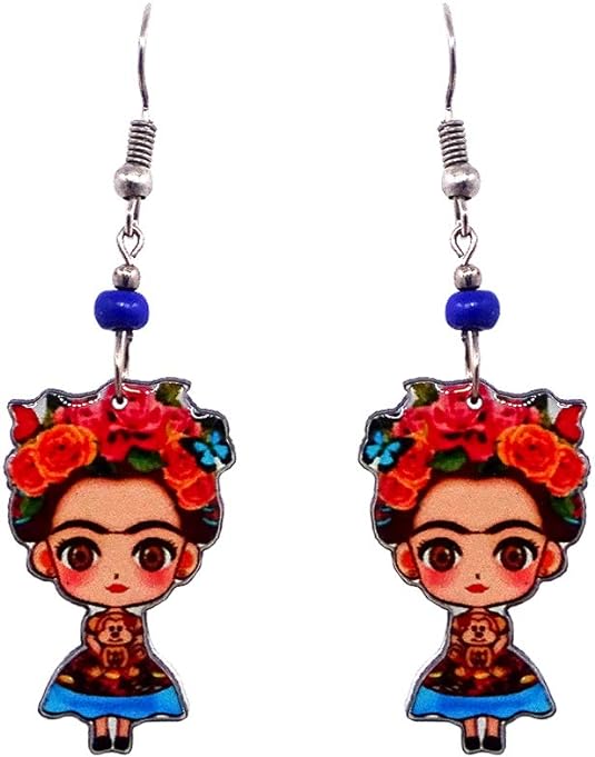 FRIDA KAHLO EARRINGS | Best Birthday Gifts for Artists and Creatives