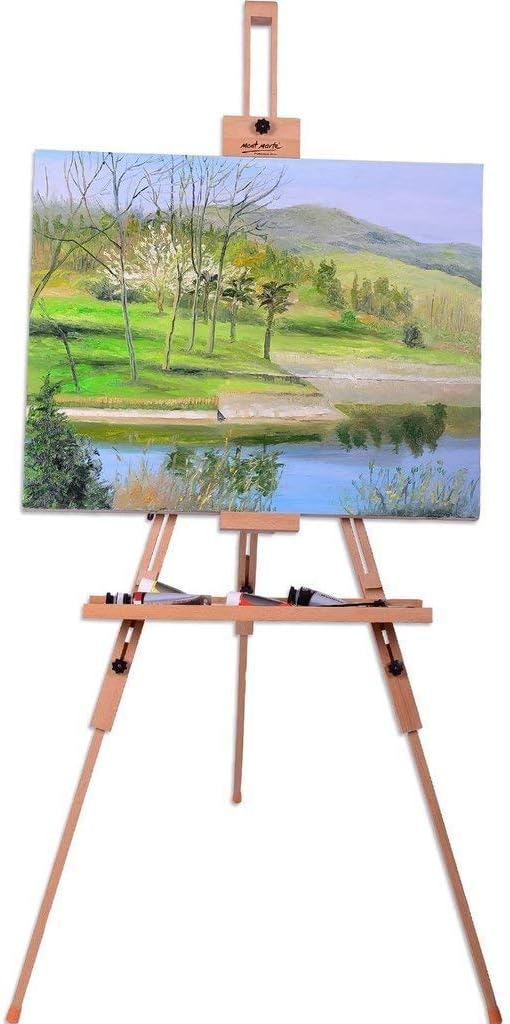 Mont Marte Tripod Easel H.D. Beech | Best easels for professional artists