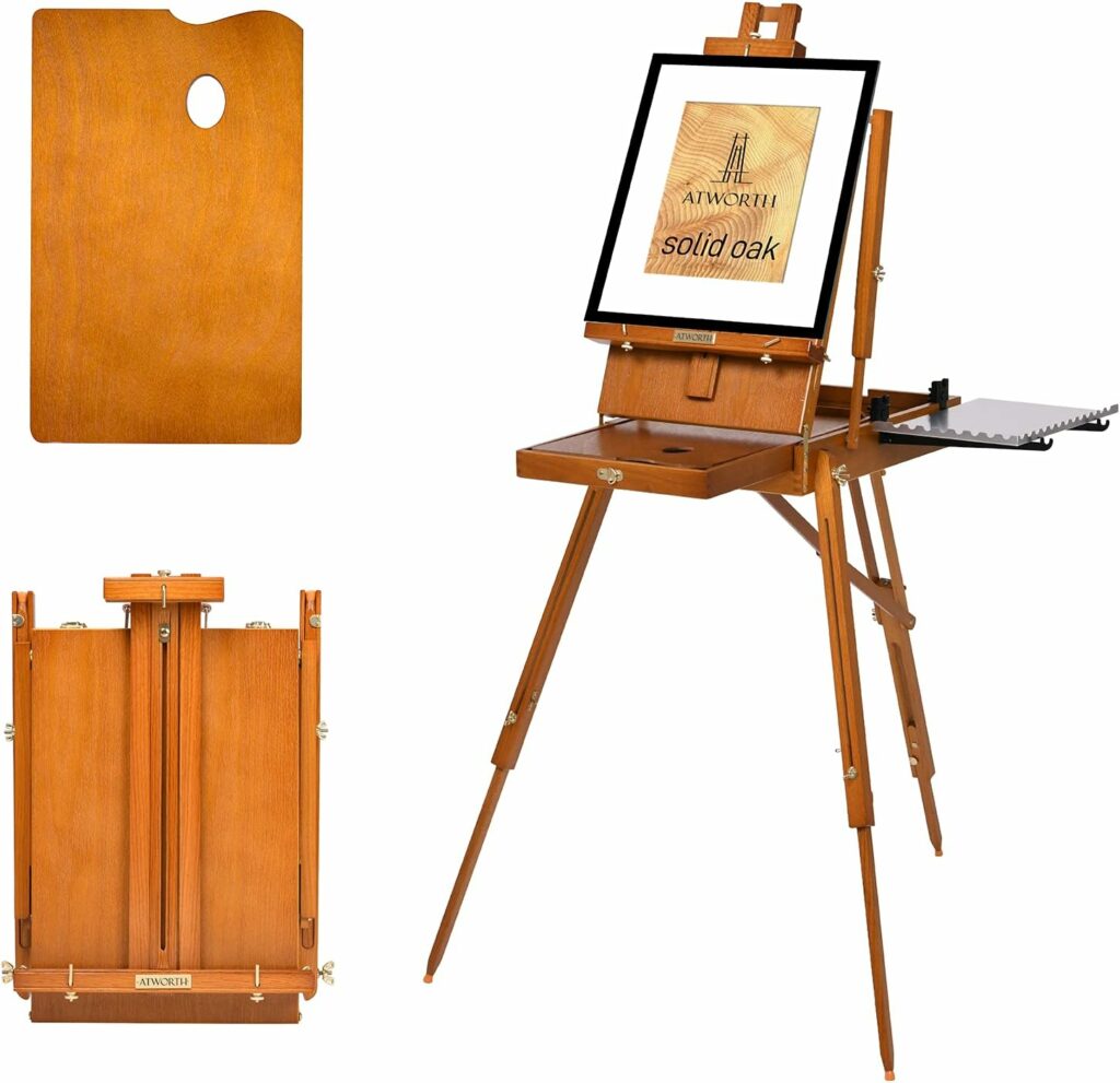 ATWORTH French Easel for Painting | Best easels for professional artists