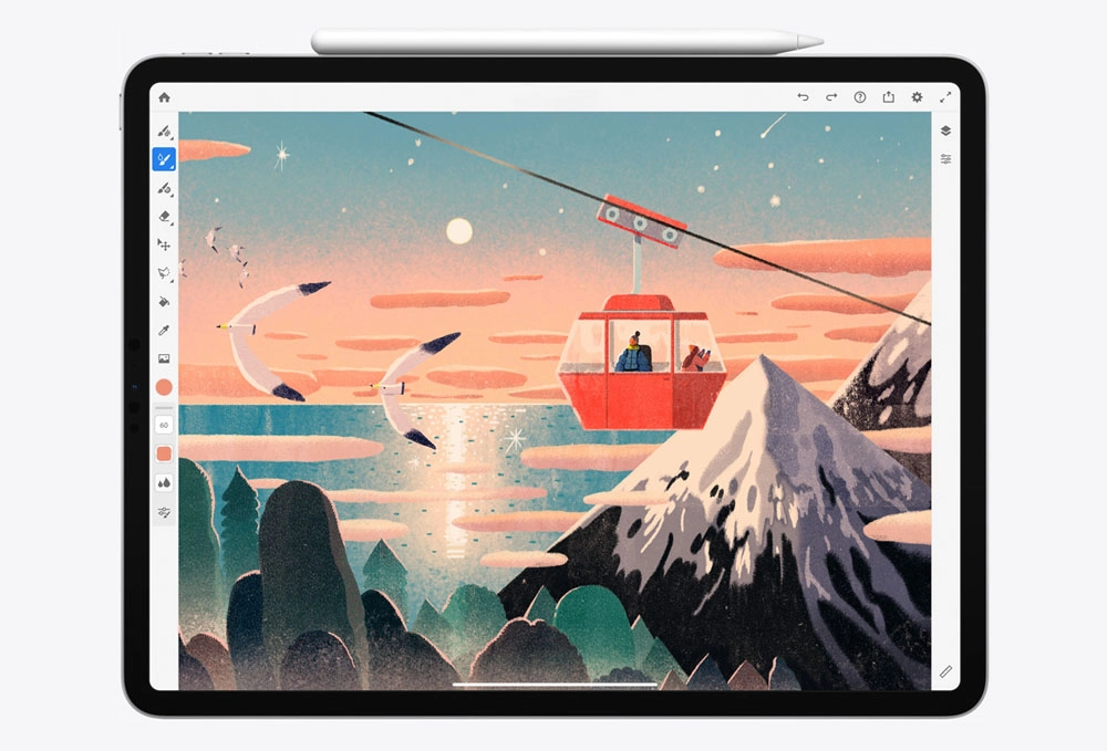 Apple iPad Pro 12.9 | Best Drawing Tablets for Artists and Professionals in 2024