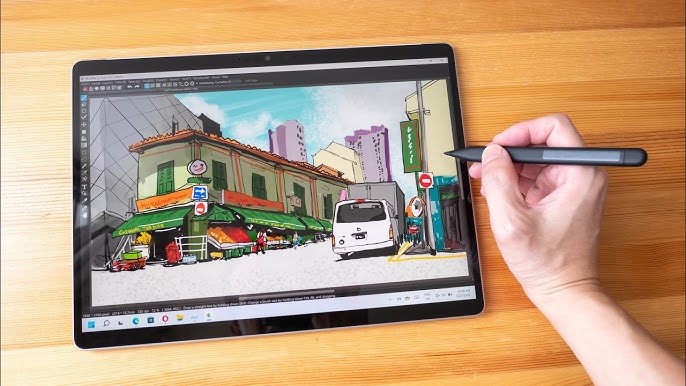 Microsoft Surface Pro 9 | Best Drawing Tablets for Artists and Professionals in 2024