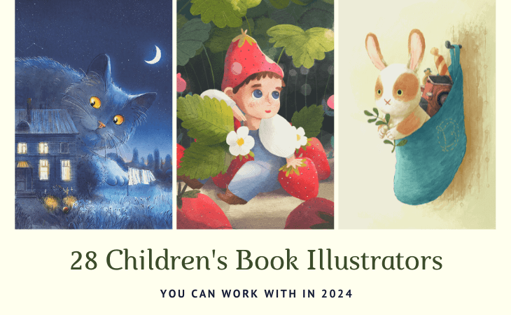 28 Creative Children’s Book Illustrators you can work with in 2024
