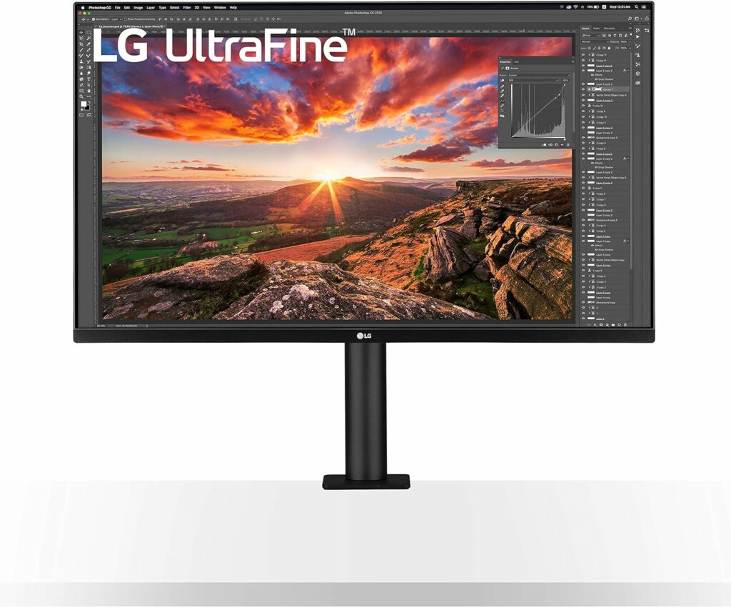 Best Monitors for Graphic Designers | LG 32UN880-B UltraFine Display