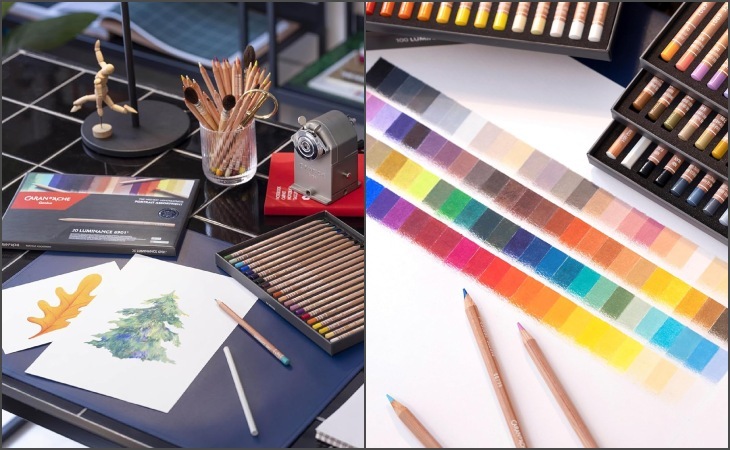 Professional and Artist Colored Pencils Listing