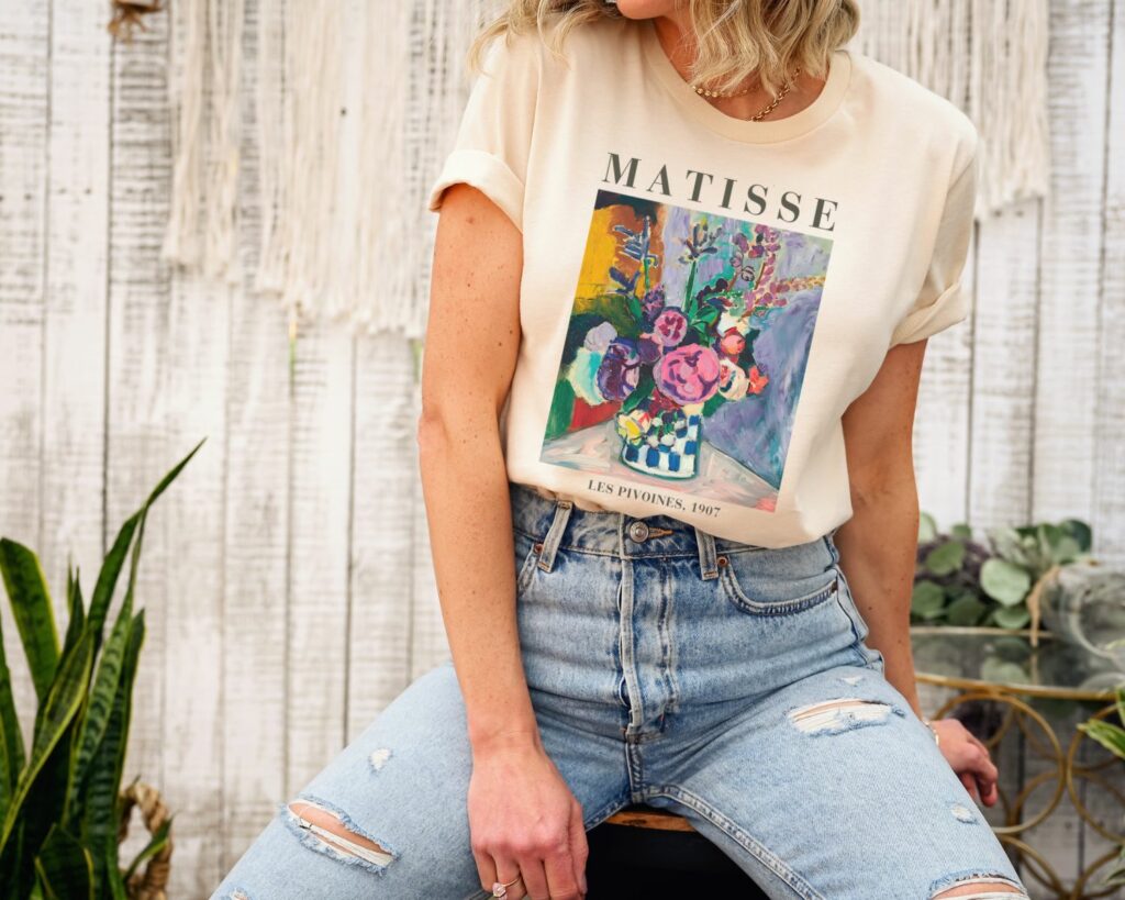 Matisse Art Shirt by ChicArcade